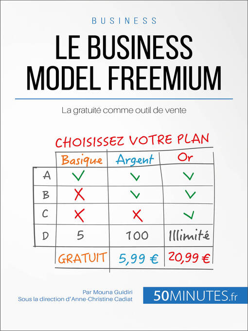 Title details for Le business model freemium by Mouna Guidiri - Available